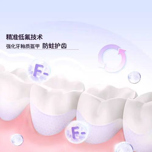 舒客宝贝儿童牙膏含氟防蛀龋齿2-3-6到12岁换牙期宝宝小孩学生克-图1