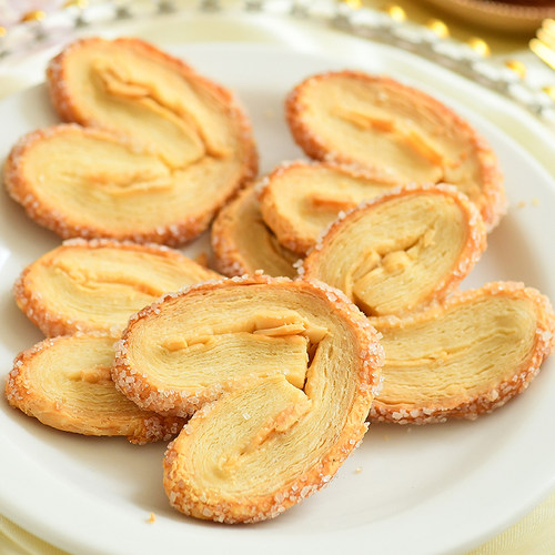 十年志 黄油蝴蝶酥 千层酥 零食饼干中式糕点心甜品网红食品解馋 - 图1