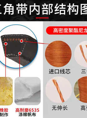 B型英制三角皮带B35B36B37B38B39B40B41B42B43B44B45B46B47B48B49