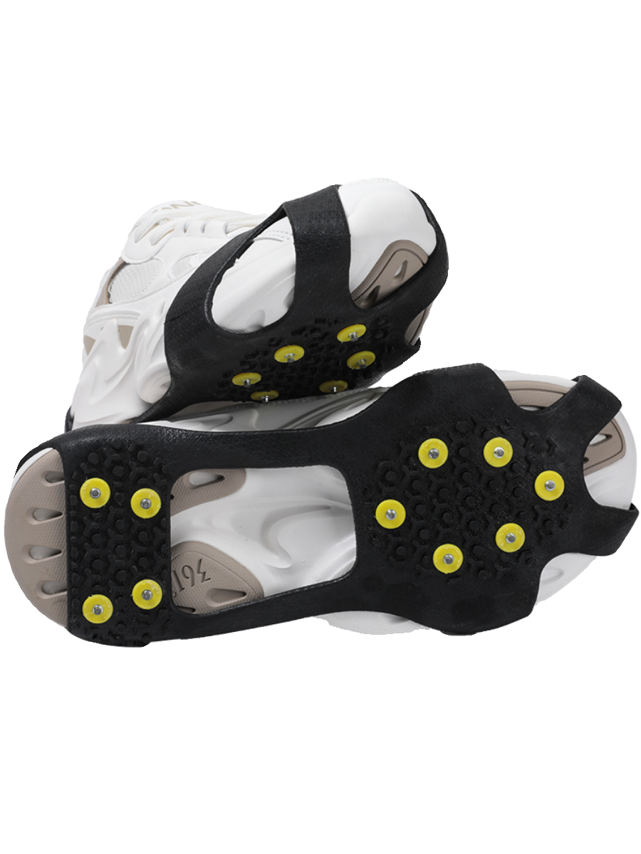 户外冰雪地冰爪防滑鞋底贴冬天室外防滑鞋套十齿冰爪防滑鞋爪神器,淘宝优惠券,粉丝福利购,淘宝优惠卷