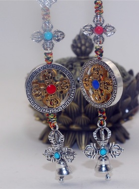 西藏特色纪念品挂坠十字金刚杵