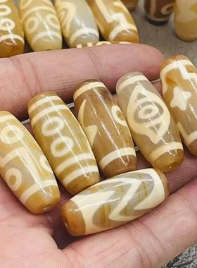 虎牙五八眼吊坠配饰手链隔珠天珠