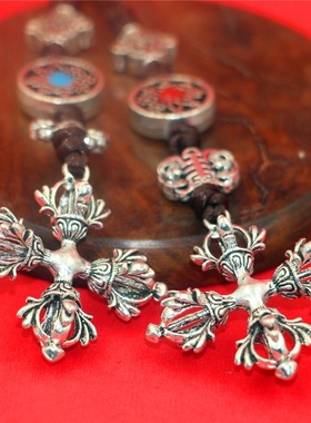 钥匙挂坠小礼品十字金刚杵吊坠