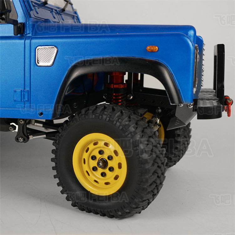 1.9寸仿真攀爬车 飞吧加重金属 锁胎轮毂 TRX4 SCX10 90046 D90 - 图0