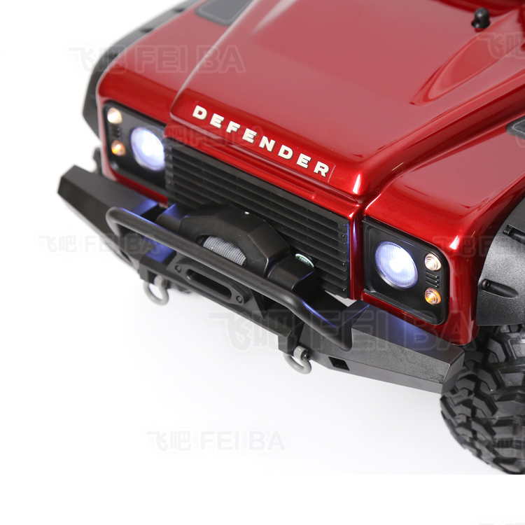 1/10仿真攀爬车 LAND ROVER金属车标 TRX4 t4 D90 D110 DEFENDER-图0