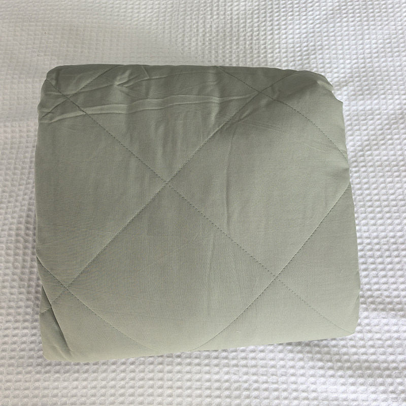 外贸尾单库存加厚夹棉床笠单件纯色简约绗缝席梦思床垫保护套处理,淘宝优惠券,粉丝福利购,淘宝优惠卷