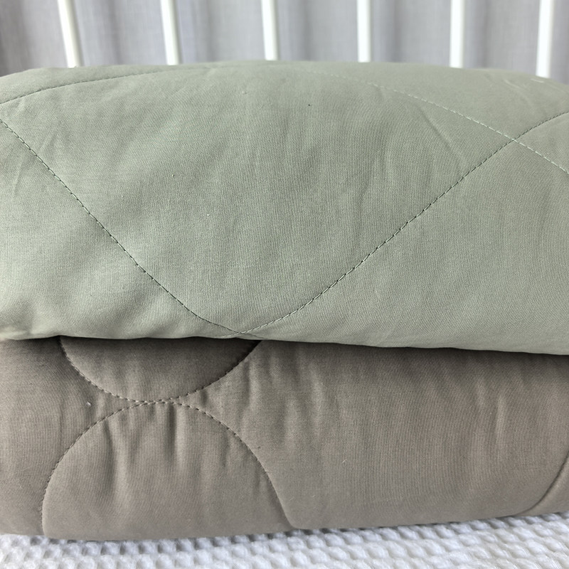 外贸尾单库存加厚夹棉床笠单件纯色简约绗缝席梦思床垫保护套处理,淘宝优惠券,粉丝福利购,淘宝优惠卷