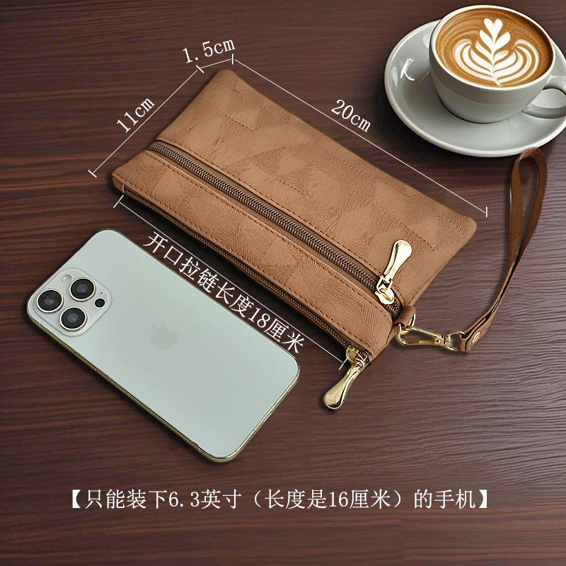 新款女士时尚百搭手拿包手包女士手机零钱包女手拎包休闲散步小包,淘宝优惠券,粉丝福利购,淘宝优惠卷