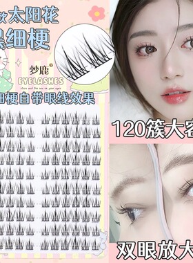 梦鹿2025新款太阳花假睫毛