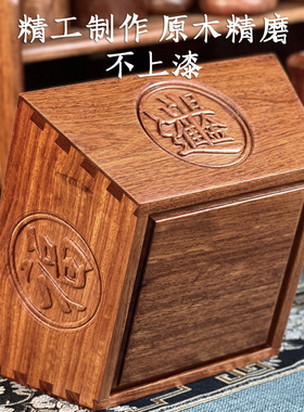 缅花米升斗日进斗金老式实木摆件