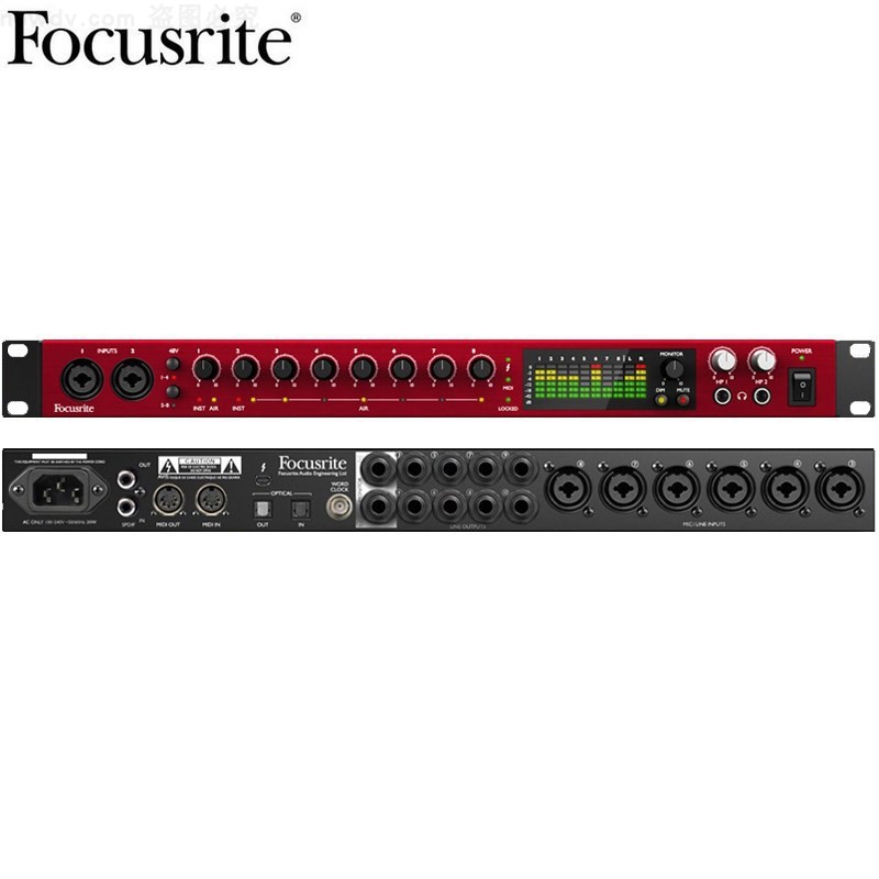 Focusrite福克斯特Clarett 8Pre USB声卡录音棚编曲音频接口 - 图3