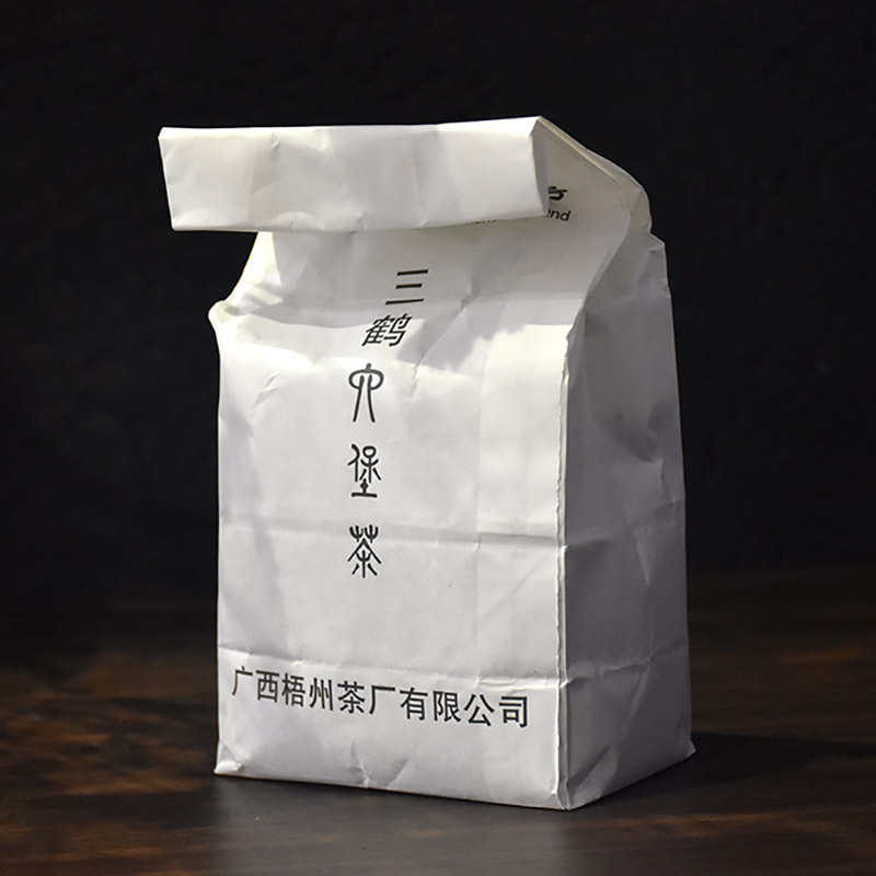 三鹤六堡茶 广西梧州茶厂特级正品黑茶雅韵200g 槟榔香茶叶旗舰店