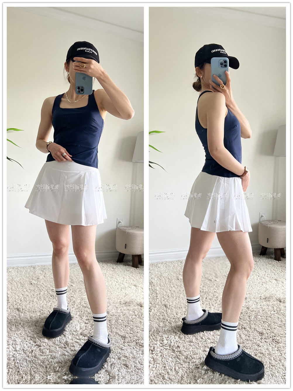 国现Lululemon Pleat系列 Tennis Skirt瑜伽运动百褶网球裙合辑 - 图0