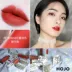 HOJO lip glaze đầy màu sắc đá quý mờ mịn mượt men men giữ ẩm kéo dài son bóng son bóng nhuộm môi lỏng môi nữ sinh viên - Son bóng / Liquid Rouge