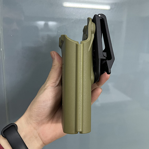 新式183型快拔枪套战术背心molle挂件通用92A手枪套92B腰带下沉款 - 图2