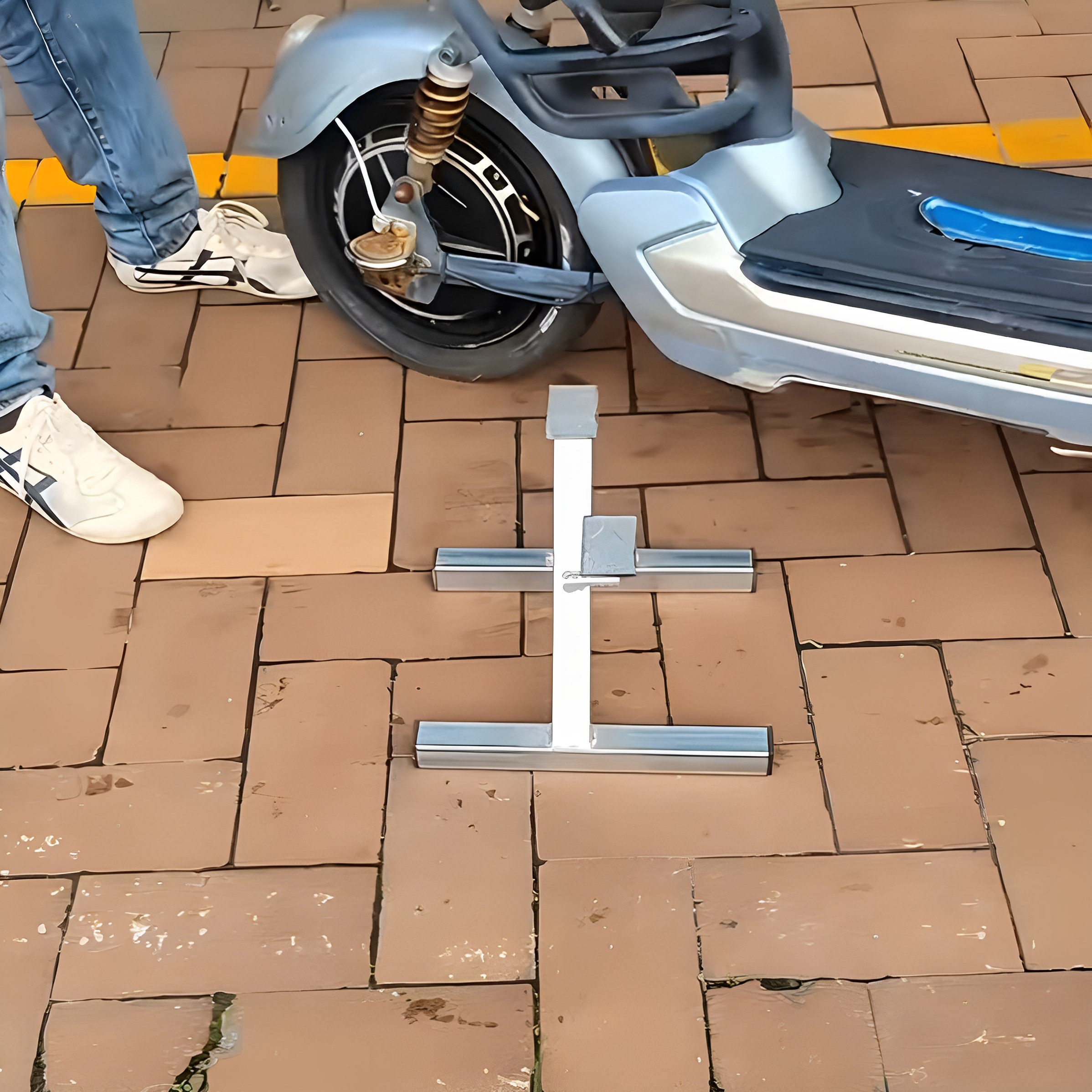 新款折叠补胎工具电动车配件修车工具电动车支架换车胎托架修电机,淘宝优惠券,粉丝福利购,淘宝优惠卷