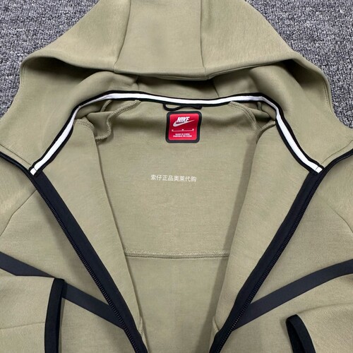 耐克/Nike TECH FLEECE男子连帽跑步训练运动休闲防风外套 HV0950 - 图2