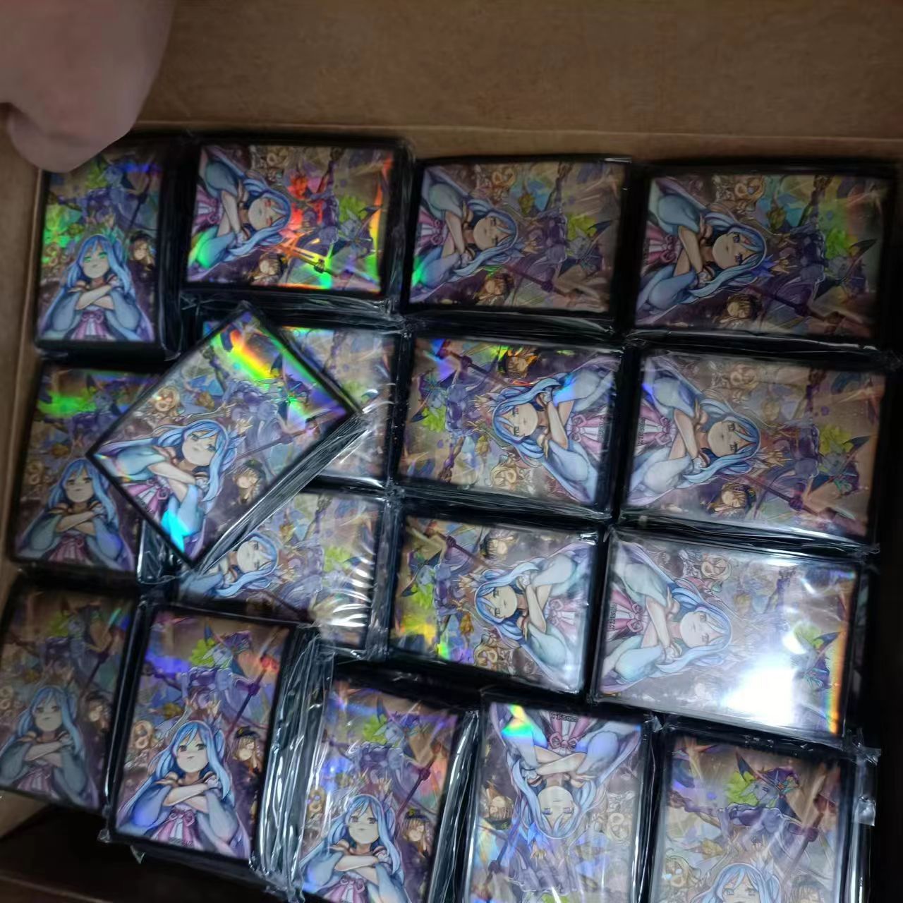 正版游戏王卡套美英MAMA卡套闪刀姬魔女术妖魔卡套 - 图2