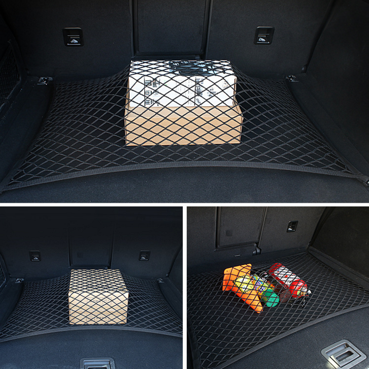 用品通用型 SUV 汽车网兜车载后备箱收纳储物网袋行李固定网弹力网 用品通用型 SUV 汽车网兜车载后备箱收纳储物网袋行李固定网弹力网