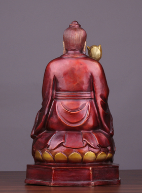 黄铜鬼谷子雕像王婵老祖