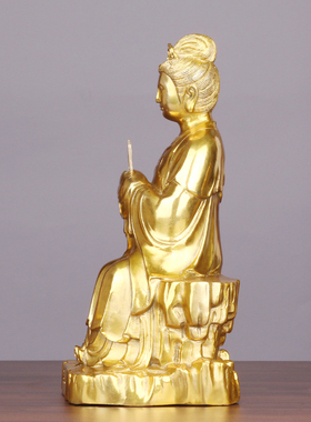 铜泰山奶奶工艺品中式家居供奉