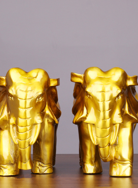 黄铜招财进宝中式客厅卧室摆件