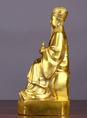 黄铜邳彤中医堂摆件五大神医