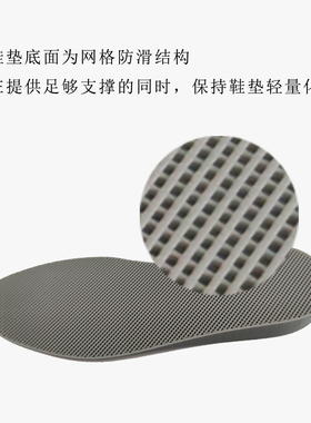 前低后高增高鞋垫长短腿矫正垫高3D打印定制增高垫硬质内增高补高