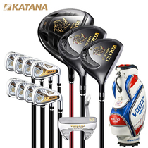 Japan KATANA Golf Sleeve Rod High Rebound Titanium Alloy Mens Carbon Sleeve Rod High Worthy version of the ball