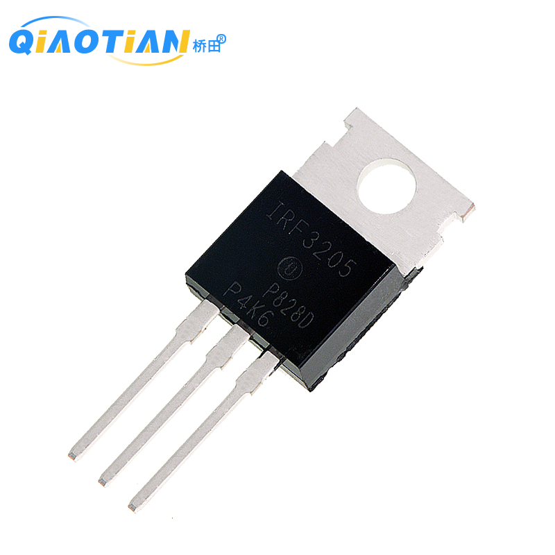 IRF3205PBF mos场效应管 直插 逆变器 55V 98A TO-220 MOSFET - 图2