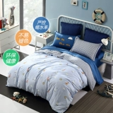 Детский хлопковый комплект, хлопковое мультяшное покрывало для школьников, 4 предмета, 3 предмета