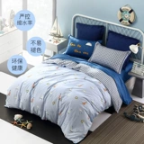 Детский хлопковый комплект, хлопковое мультяшное покрывало для школьников, 4 предмета, 3 предмета