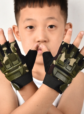 小孩儿童手套写字战术运动儿童
