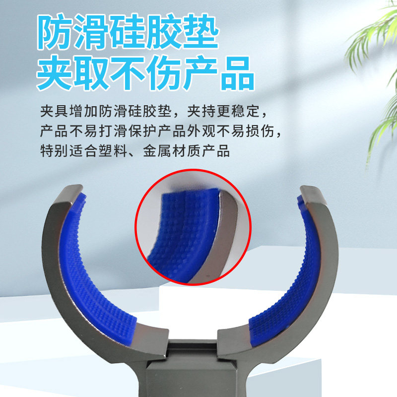 机械手管道圆形瓶胚夹具带磁性感应强力气动夹子GPR30/40/50/60,淘宝优惠券,粉丝福利购,淘宝优惠卷