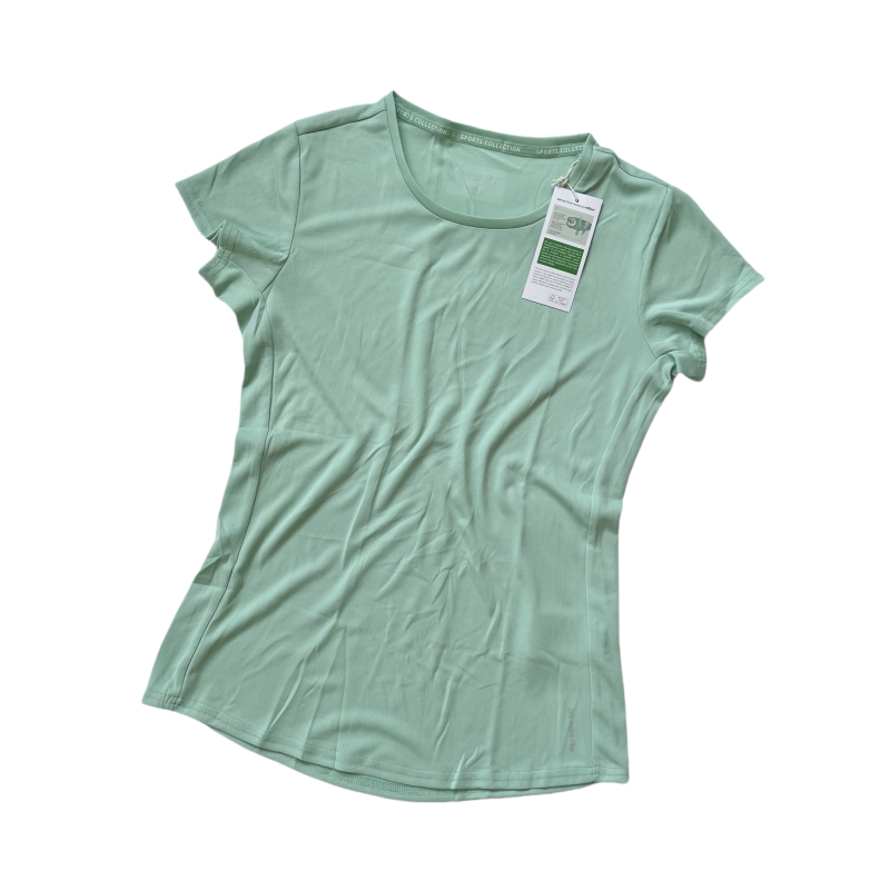 运动上衣圆领t元气多巴胺吸汗透气速干瑜伽跑步健身服女士短袖T恤,淘宝优惠券,粉丝福利购,淘宝优惠卷