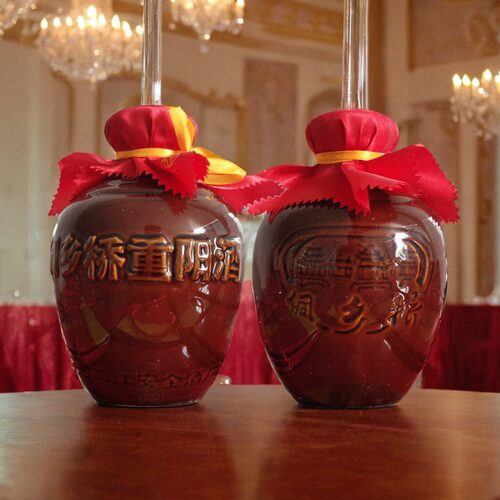 侗乡桥糯米酒柳州三江县特产6年陈酿黄酒坛装糯米封缸酒2瓶 - 图0