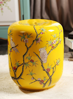 景德镇陶瓷墩子换鞋凳