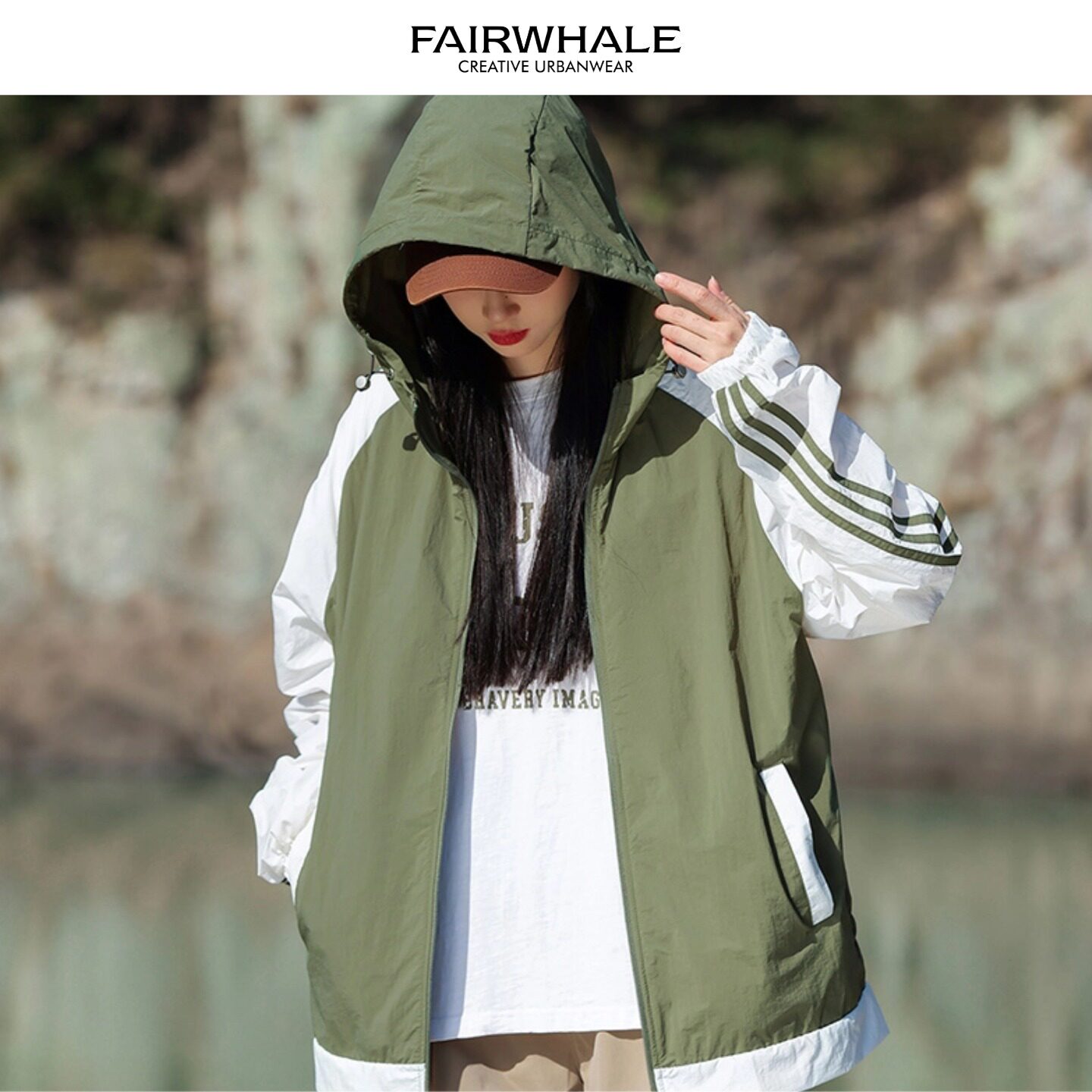 马克华菲upf50+户外防晒衣情侣款