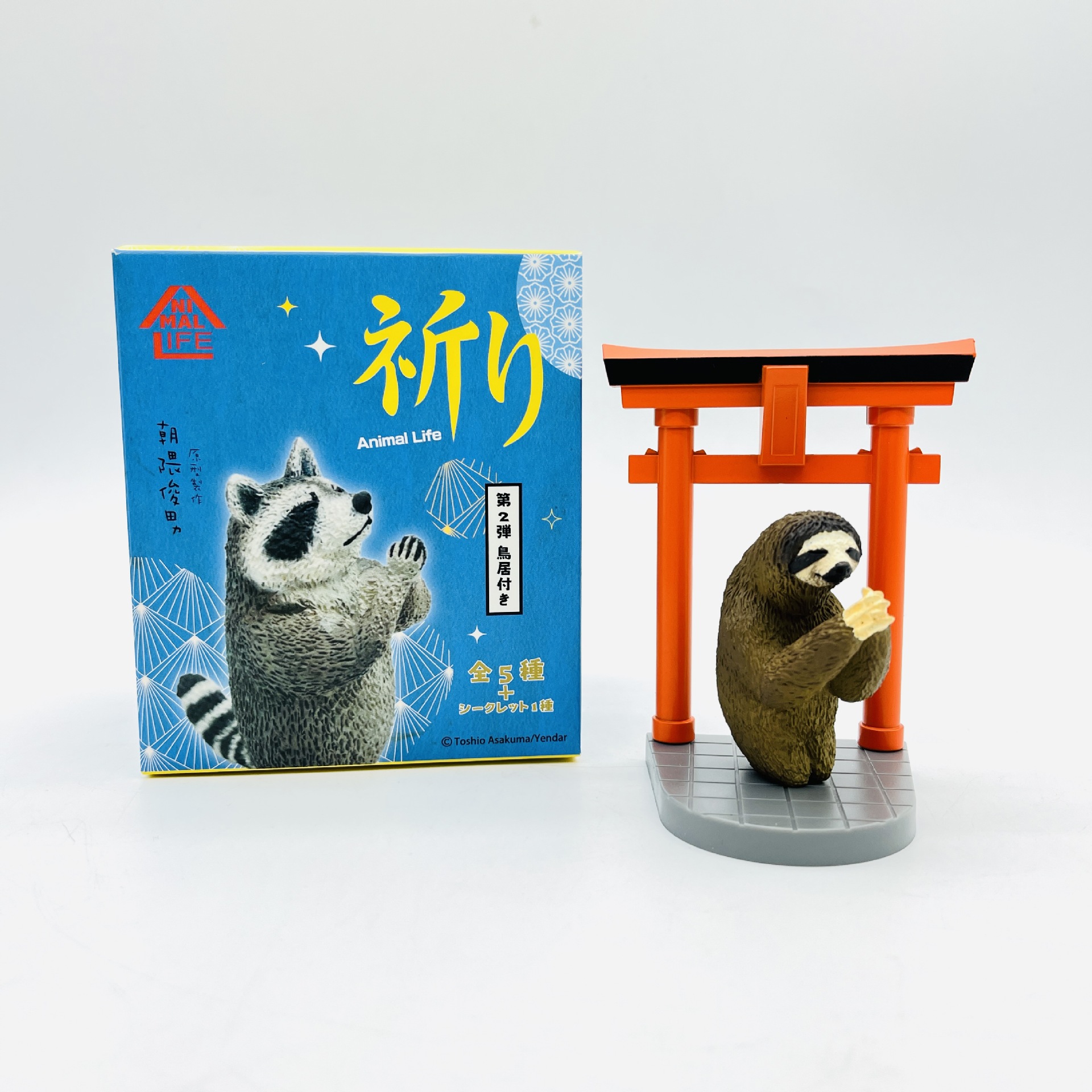 Animal Life合掌祈福动物鸟居盲盒朝隈俊男日本yendar研达正品-图3