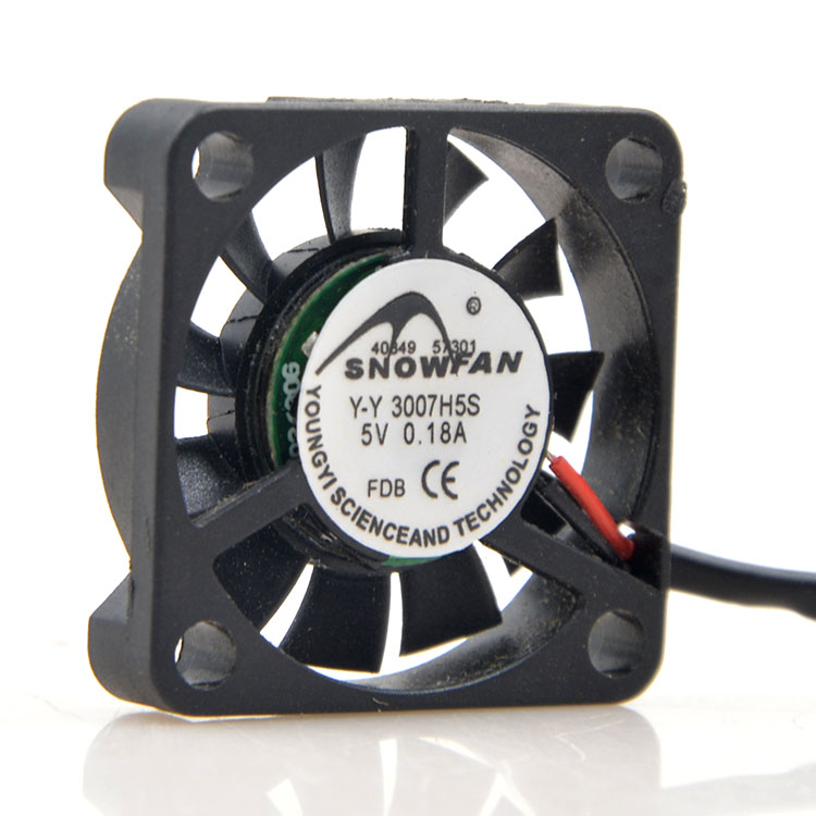 SNOWFAN 3CM 5V 0.18a Y-Y3007H5S 3006 3007显卡超薄静音usb风扇 - 图1