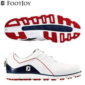 正品footjoy FJ 53283男士真皮防水BOA高尔夫球鞋PRO SL 2019新款