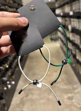 韩国男团nctaish前田陆riku同款爱心手绳小众设计感粉丝应援周边