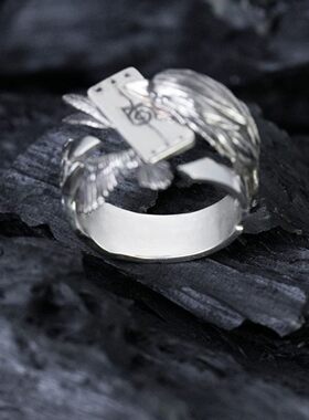 火影忍者联名高品质戒指宇智波鼬鸣人同款二次元动漫游戏周边礼物