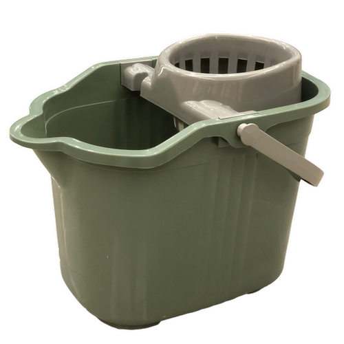 加厚宽家用拖把桶带轮脱水桶懒人免水洗拖地神器长方形老式挤水桶 - 图3