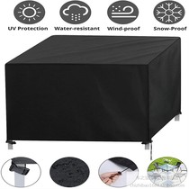 Customizable 420D Oxford burqa thick furniture cover machine dust cover outdoor garden table and chairs waterproof water protection cover