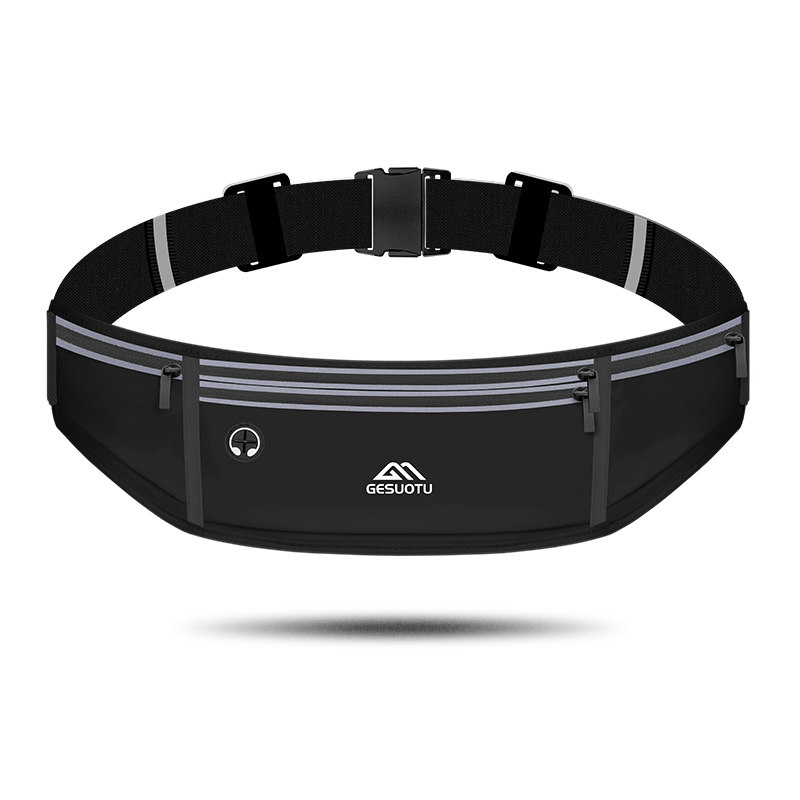 Outdoor running waterproof, thin and invisible mobile phone belt bag