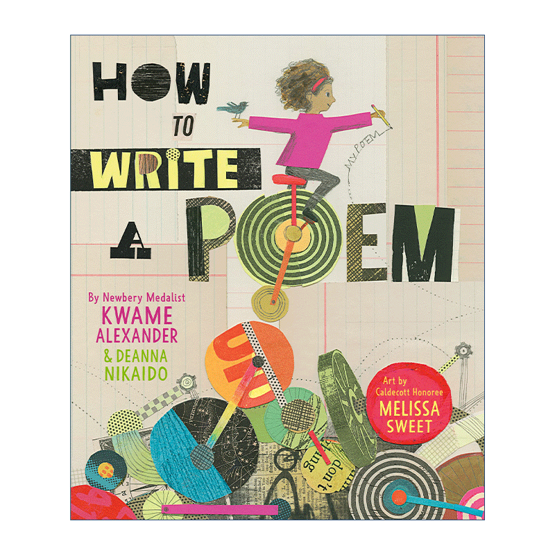 英文原版 How to Write a Poem 如何写一首诗 纽伯瑞奖得主 精装 英文版 进口英语原版书籍