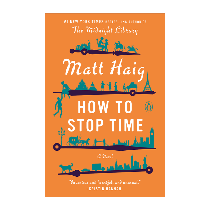 How to Stop Time时光边缘的男人 Matt Haig进口原版英文书籍-图0