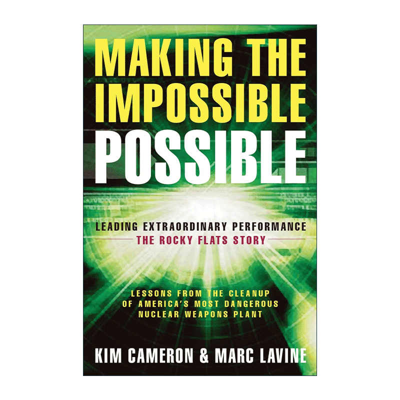 英文原版 Making the Impossible Possible 让不可能成为可能 引领非凡的表现 美国Rocky Flats的故事 英文版 进口英语原版书籍