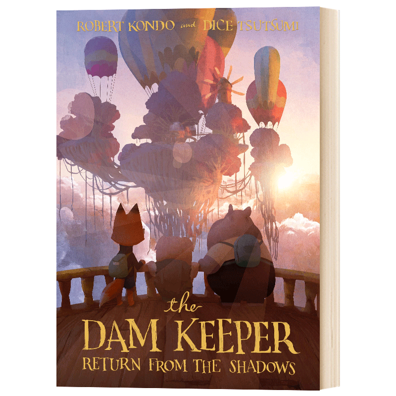 守坝员3 英文原版 The Dam Keeper Return from the Shadows 奥斯卡提名动画短片 漫画小说 进口英语畅销书 Robert Kondo - 图0